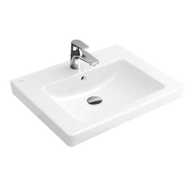Lavabo avec trop-plein de la marque VILLEROY&BOCH - modèle Subway 2.0 