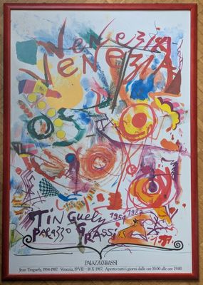 Jean TINGUELY (1925-1991). Venezia - 1987.