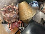 a box full of assorted items sitting on the floor