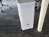 an image of a computer tower in an office setting