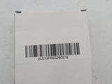 a close up of a piece of paper with a barcode on it