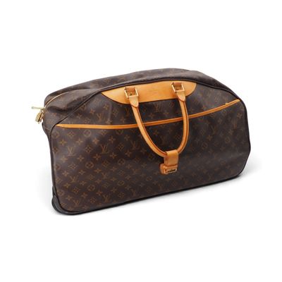 sac de voyage en toile monogramme louis vuitton