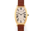 Montre-bracelet Cartier en or 18 carats avec chiffres romains