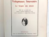 un livre ouvert avec la photo d'un homme et d'une femme