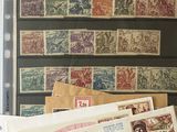 many different types of stamps on a piece of paper