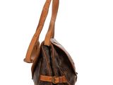 louis vuitton monogram canvas and leather shoulder bag