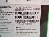 a label on the back of a cell phone