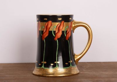 GDA ( Gerard Duffrasseix Abbot) à Limoges Chope en porcelain…