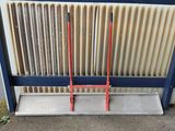 un radiateur appuyé contre un autre radiateur