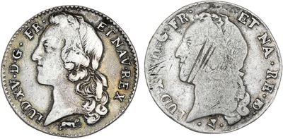 gros plan d'une pièce de monnaie sur laquelle figure une tête de femme