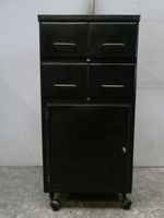 ADNET Jacques (1900-1984) Casier classeur de bureau en bois … (photo 2)