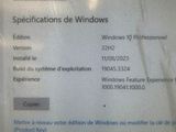 the screen of a computer with a description on it