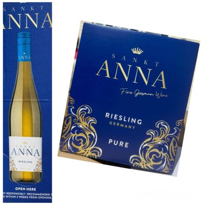 une image d'une bouteille de vin à côté d'une boîte de vin