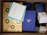 a box with a bunch of items in it