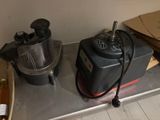 a picture of a kitchen counter with a blender and a blender on it