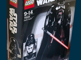 a box with a lego star wars figure on it