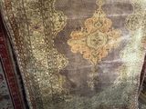 a large rug that is on display in a store