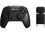 une image représentant une manette de jeu à laquelle est branché un chargeur