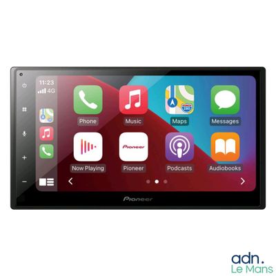 a picture of a car stereo with an app on the screen