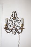 Lustre en métal à décor épis de blé haut 45 sans chaine, dia… (photo 3)