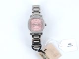 michael korsch women ' s watch with pink dial and bracelet