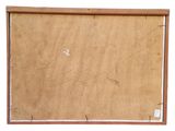 an image of a drawing of a man on a piece of cardboard