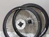 the wheels are black and white with white lettering on them