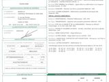 a close up of a document with a barcode on it