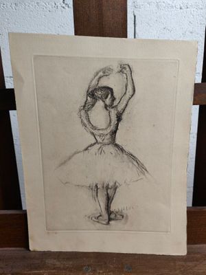 Edgar DEGAS d'après : "Danseuse".