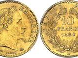 an image of a gold coin with a woman ' s head on it