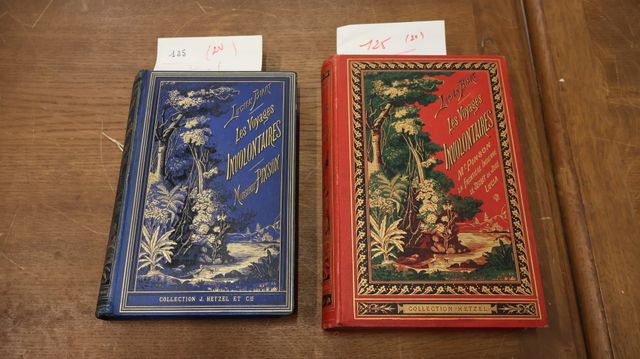 2 livres « les voyages involontaires » Lucien Biart