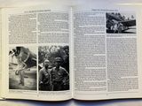 an open book with pictures of military men on it
