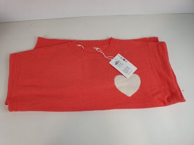 ONLY - Pull en maille corail motif cœur - Taille L - Neuf av…