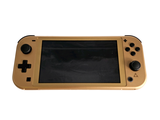 a picture of a nintendo wii game system with a screen