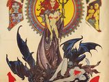 une affiche du film « La Vampire Eve »