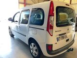 a white van that is parked in a garage