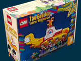 une boîte de Lego sur laquelle figure un sous-marin jaune