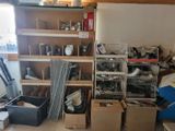 a room with a lot of boxes and boxes on the floor
