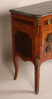 Commode sauteuse de forme rectangulaire, en bois de placage … (photo 5)