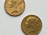 two british gold sovereigns, one of which is a sovereign and the other of which is a sovereign