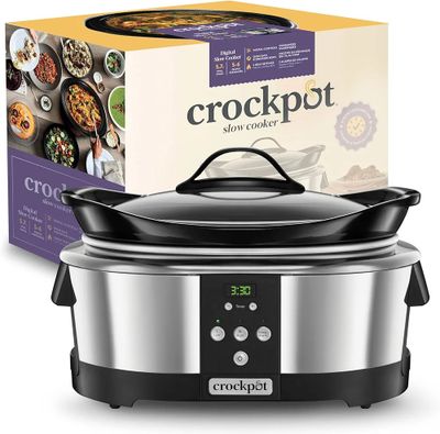 Crock-Pot SCCPBPP605 Mijoteuse électrique programmable, 5,7L…