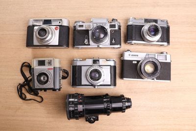 Canon, Foca, Werlisa, Kodak, Royer, Som Berthiot.