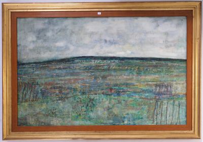 GANTNER Bernard (1928-2018). Paysage.