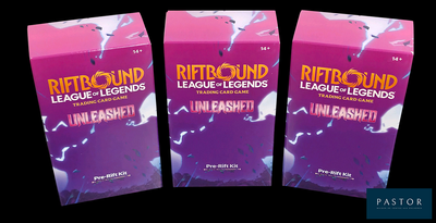 trois packs de Refrecound League of Legends Unleageds
