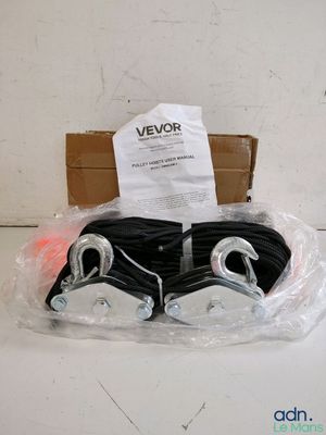 a box of two pairs of winches sitting on top of a table