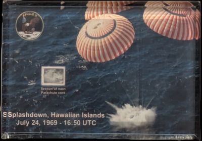 Fragment de sangle de parachute