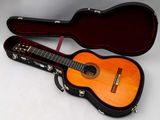 an image of a guitar in a case on a white surface