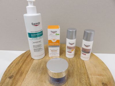 EUCERIN - Lot de 5 articles cosmétiques NEUFS