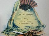 a picture of a picture of a book with a fan on it