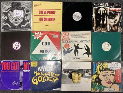 Club Music/Mix. Lot de 18 disques vinyles, Maxi 45T dont : B… - Photo 1